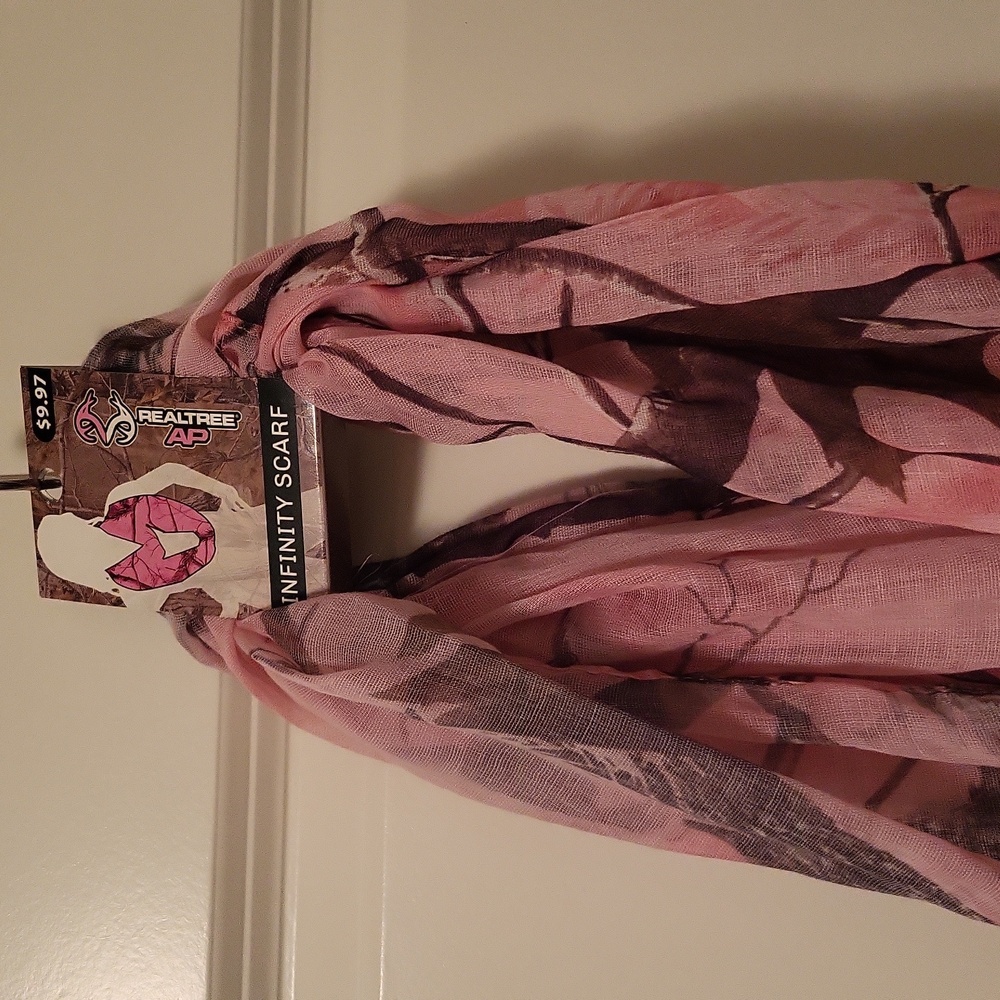 Pink Infinity Scarf - Picture 2 of 3